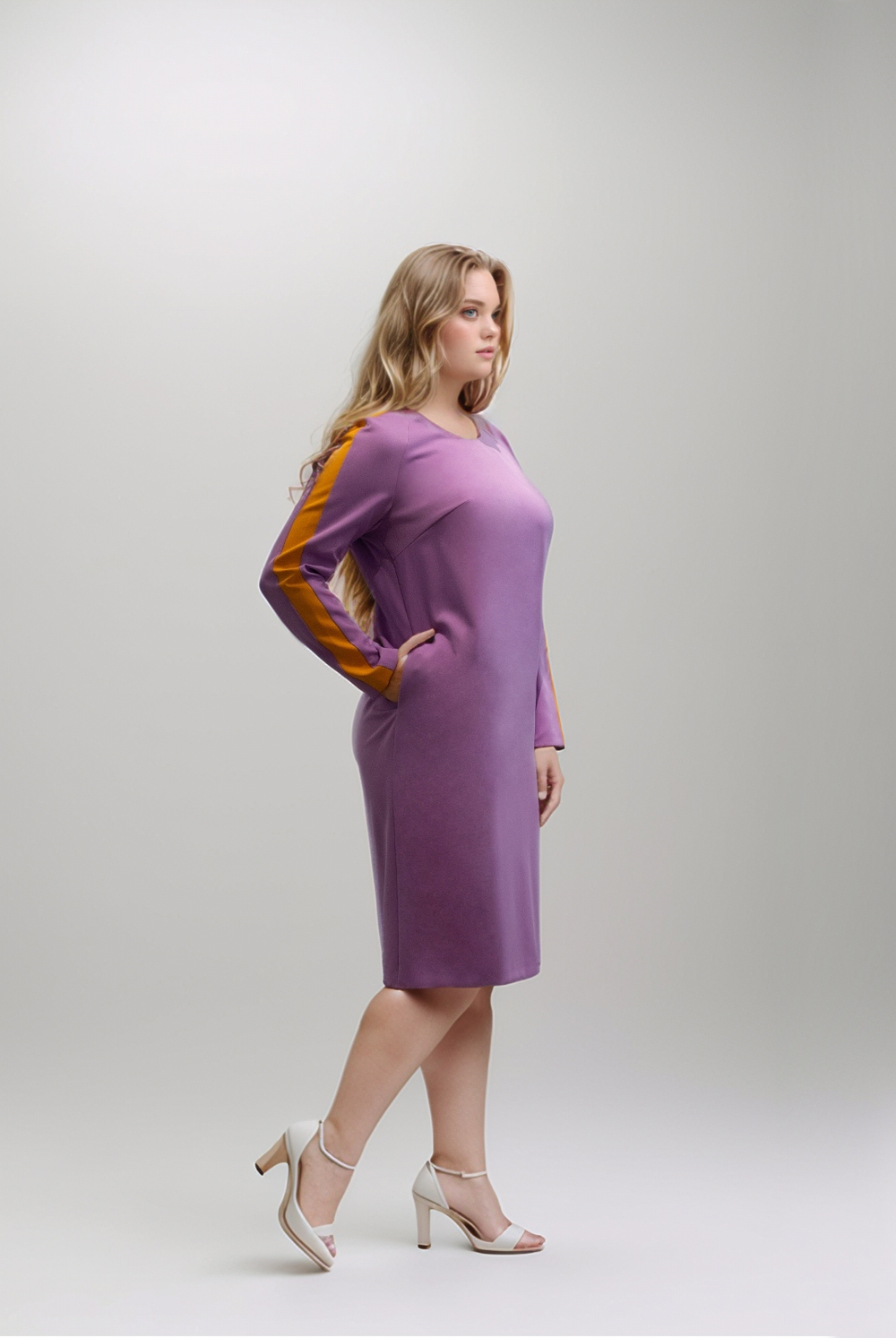 Повседневное платье 2800АЕ, Фиалка #184Фа052800АЕ