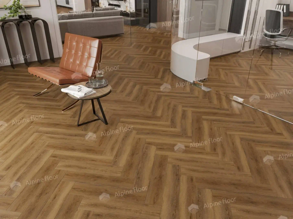 Каменно-полимерная плитка Alpine Floor Parquet Light Дуб Далим ЕСО 13-33