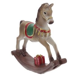 GAEM Фигурка декоративная "Лошадка-качалка", L15 W3 H14 см, 2в.