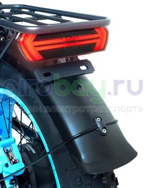 Электровелосипед Minako F11 Pro (48V/20Ah) - Синий обод фото №10