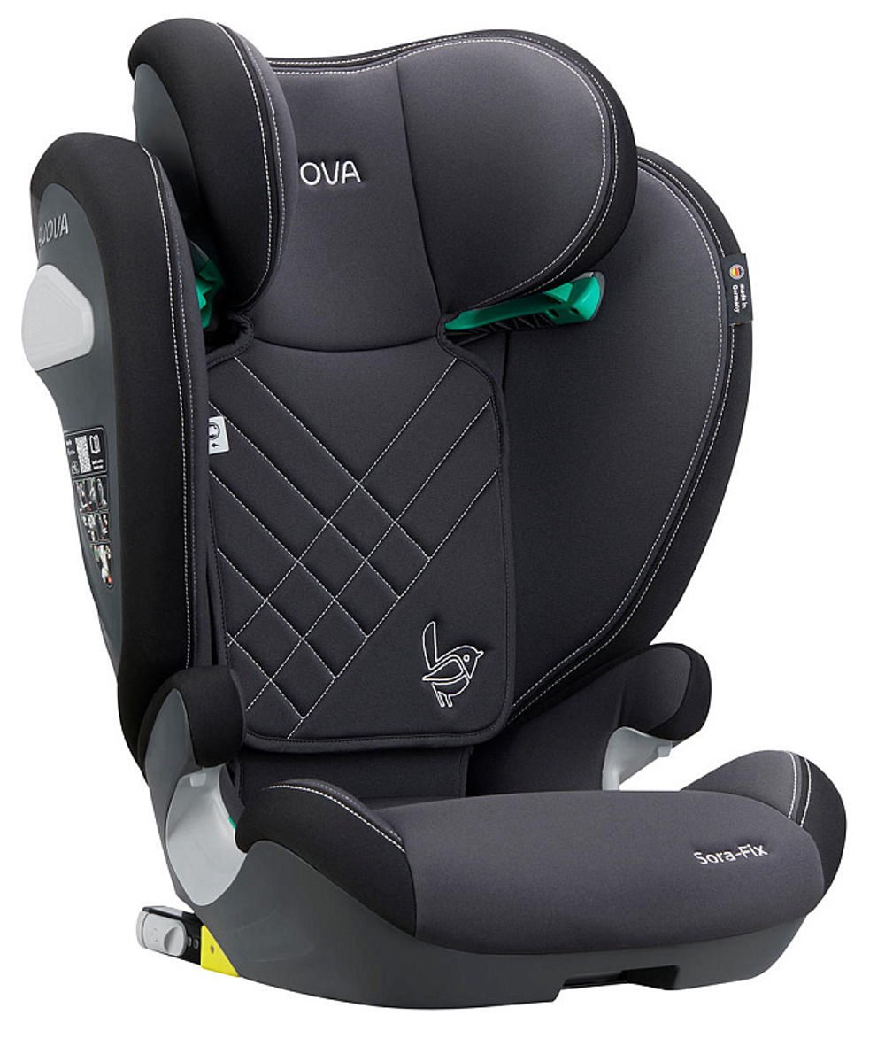 Автокресло Avova Sora Fix (15-36 кг, 100-150 см) Grey & Black