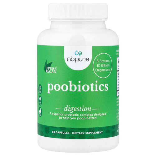 NB Pure, Poobiotics`` 60 капсул