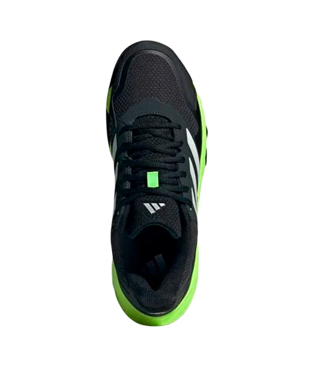 Adidas CourtJam Control 3 Clay Черный-Лимонно-Желтые кроссовки 2025