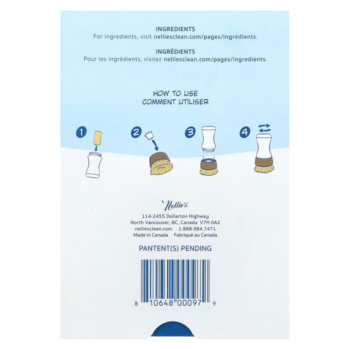 Nellie's, Держатель для посуды, 1 шт., 2 запасных стакана