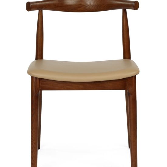 Стул Fallen деревянный сиденье экокожа