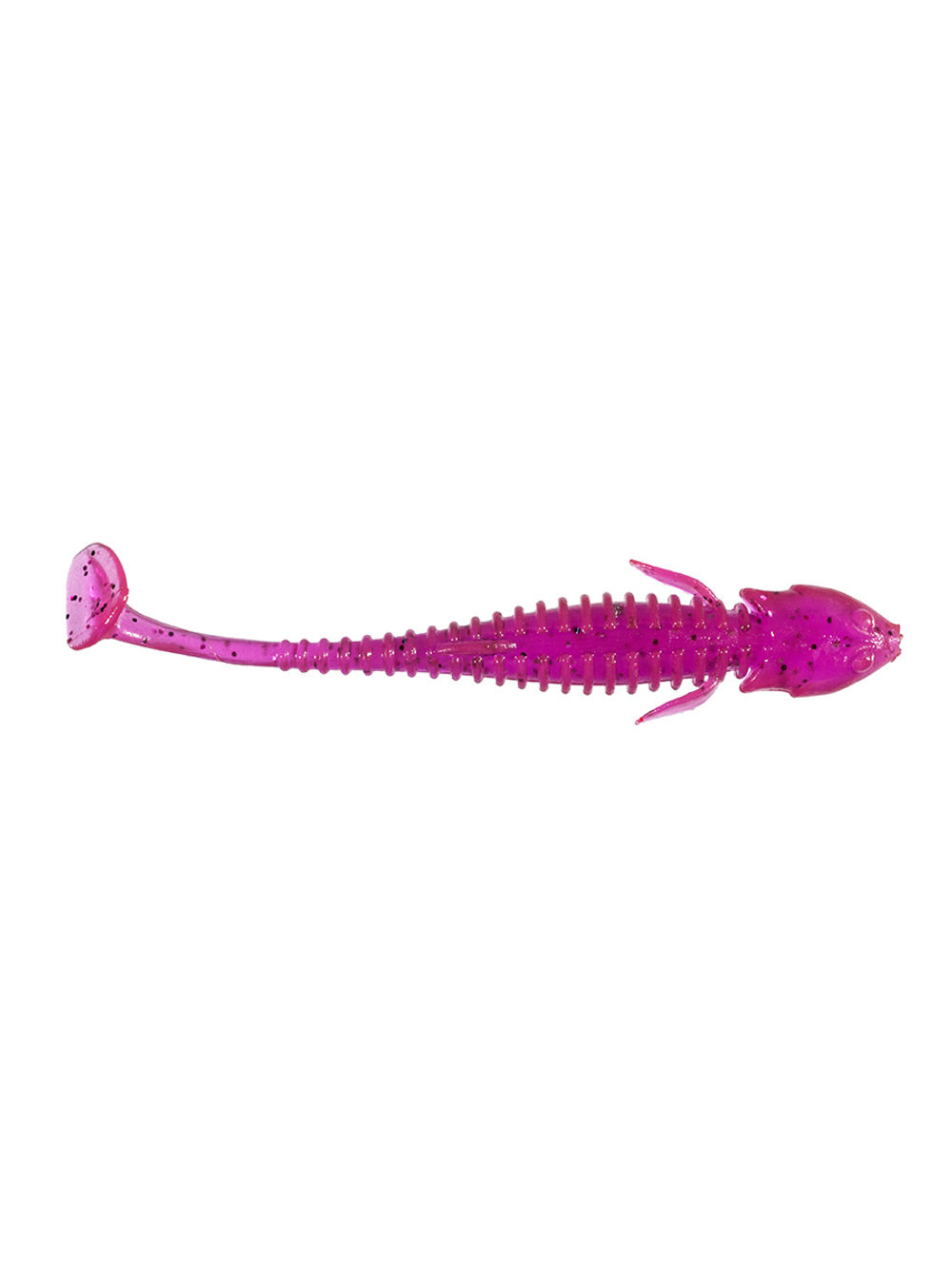 Приманка ZUB-ROCKER  75мм(3")-6шт, (цвет 610) фиолетовый с блестками
