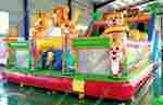 Коммерческий батут "Тигриная страна" 12*6*6 м