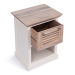 Тумба Secret De Maison RIVIERA ( mod.NSD-001) дерево манго, 50x40x70 см, Antique white/white wash