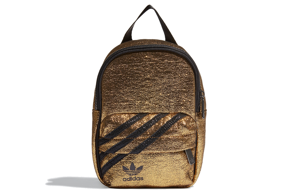 Adidas Originals Leather Backpack Mini Women"s Gold