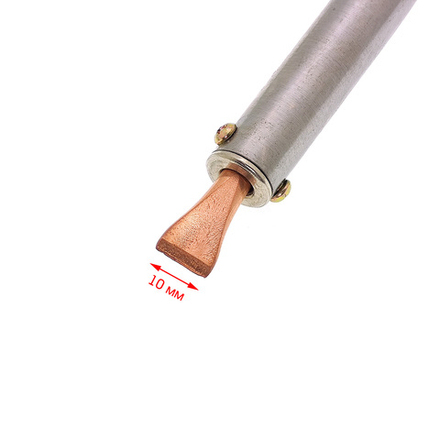 Паяльник 80Вт деревянная ручка широкое жало Помощник PM-INP13