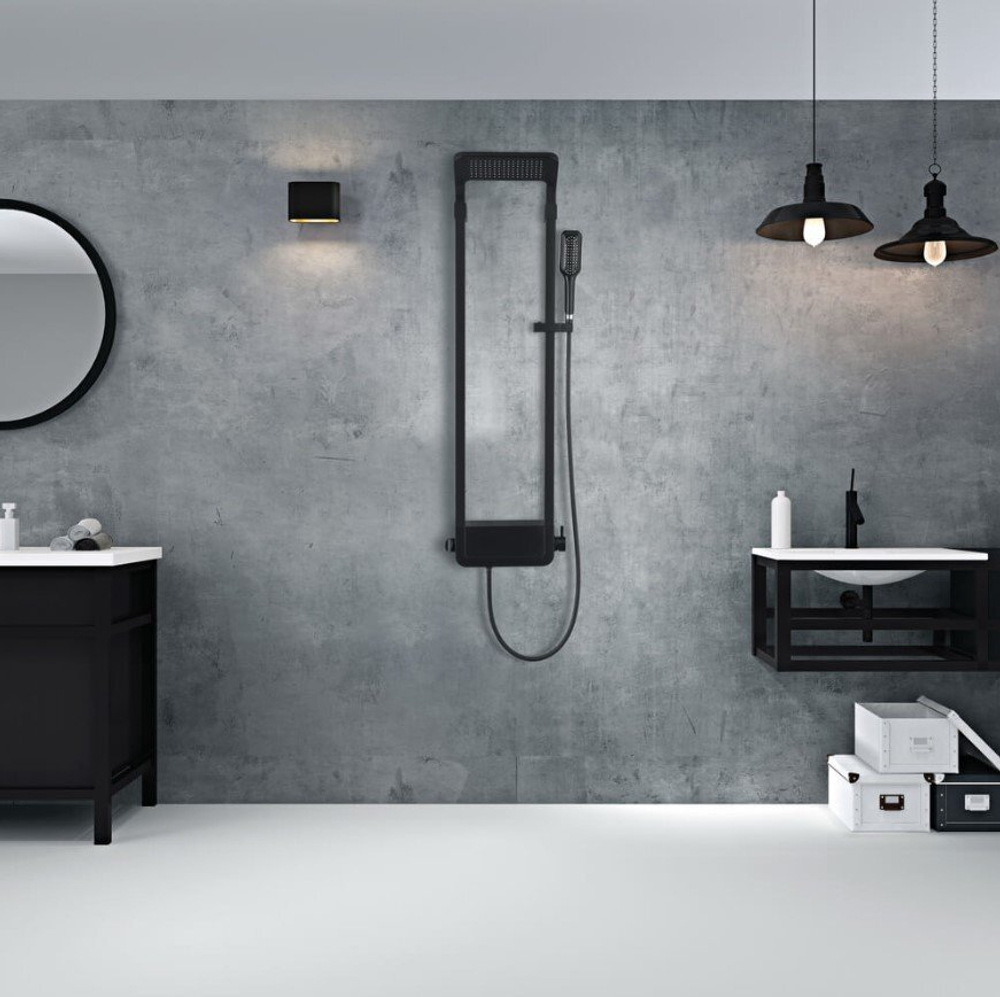 Душевая стойка Black&White Seasons 1020W0 Velvet Black