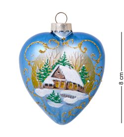 Элита НФШ-1156 Набор ел.украшений 9шт «Шары и сердечки» 65 мм