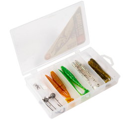 Комплект приманки и оснастки Lucky John WILD ZANDER SET