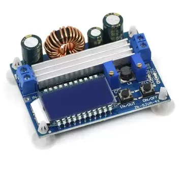 Преобразователь напряжения с ЖК-дисплеем 35W 4A 5.5-30V в 0.5-30V