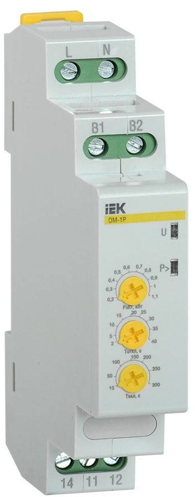 Ограничитель мощности ОМ-1P 8А 230В IEK