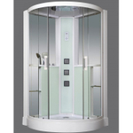Душевая кабина Grossman GR-142 120x120 профиль Белый стекло прозрачное