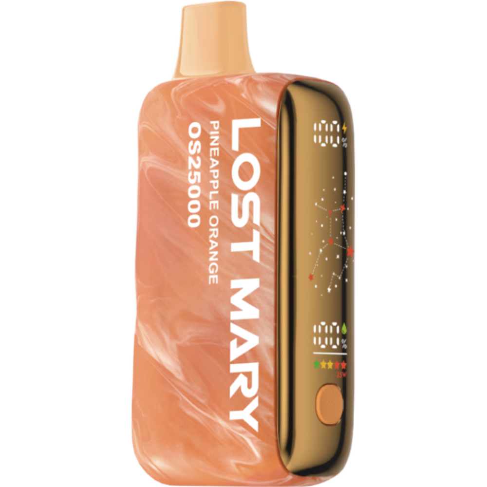 Одноразовая электронная сигарета Lost Mary OS - Ананас Апельсин (25000 затяжек) Одноразовая электронная сигарета Lost Mary OS - Ананас Апельсин (25000 затяжек)