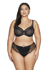 Бюстгальтер Miray с шитыми чашками на тонком поролоне (Размер: 80C) (Цвет: черный)