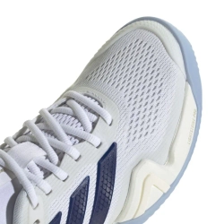 Женские Кроссовки теннисные Adidas Barricade 14 W CL - cloud white/cyber metallic/dark blue