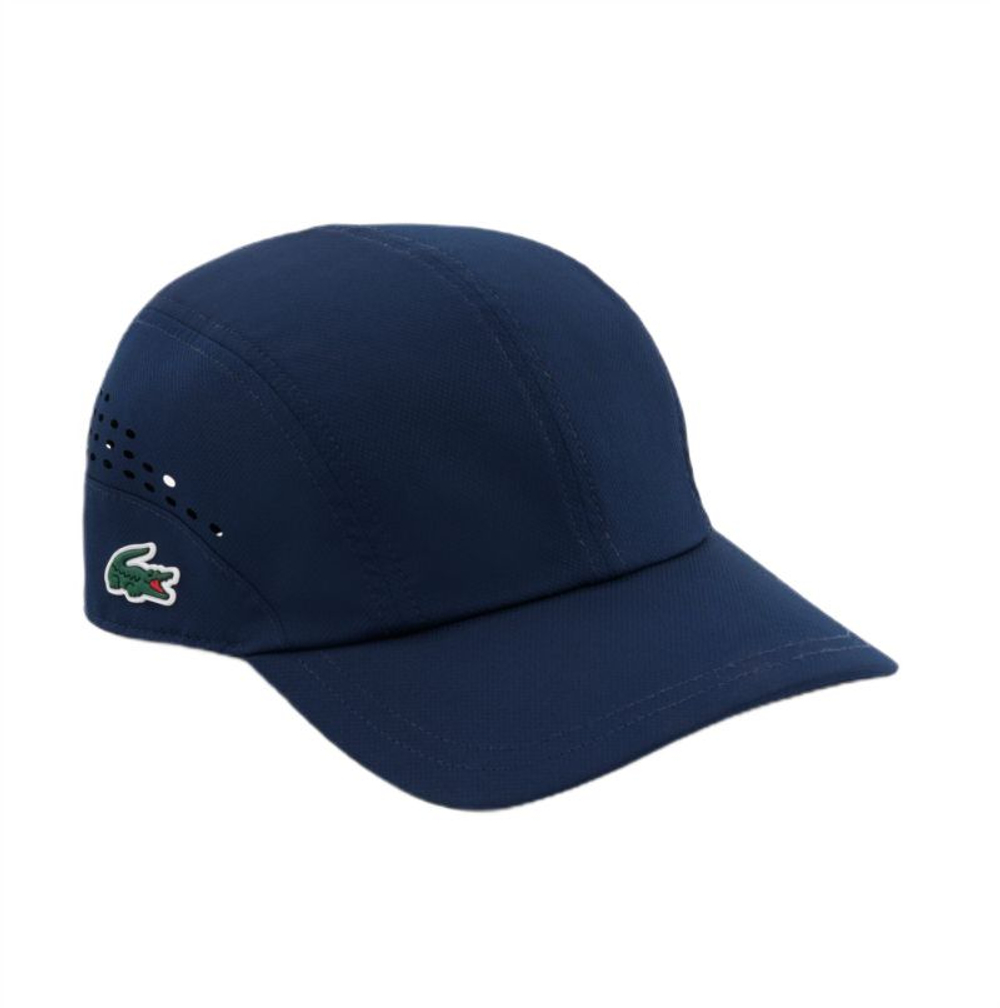 Теннисная кепка Lacoste Diamond Taffeta - navy blue