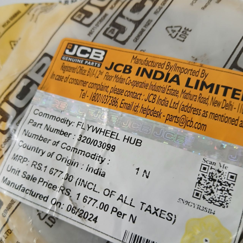 Проставка заднего сальника коленвала | 320/03133, 320/03099 | JCB