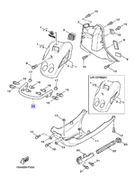Защита металлическая Yamaha 4VPF840K001V