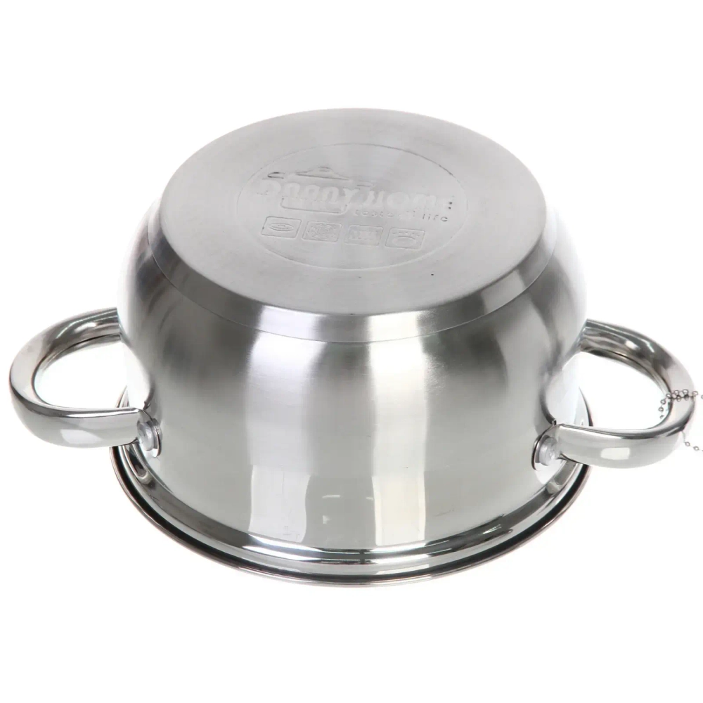 Кастрюля из нержавеющей стали BARBARA 1,9л, индукция, DH08-16