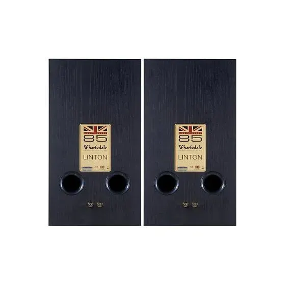 Wharfedale 85th Anniversary Linton with stands BLACK OAK (черный дуб) полочная акустическая система со стойками
