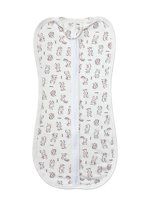 Пеленальный кокон Зайки