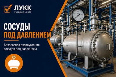 Обслуживание сосудов, работающих под давлением