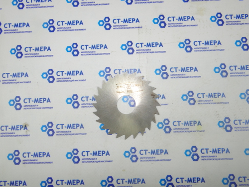 Фреза отрезная по металлу 80х1.2х22мм. z=24 Р6М5 без фаски без ш/п