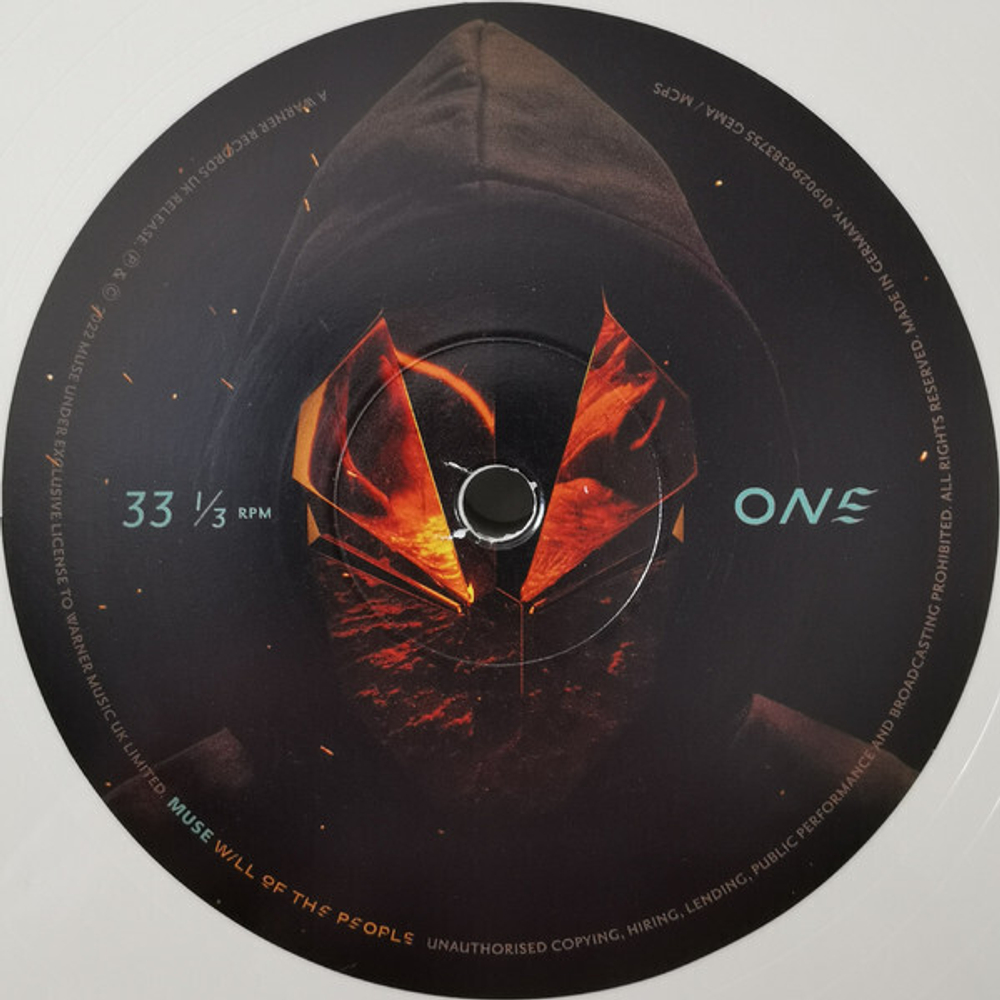 Muse / Will Of The People (Limited Edition)(Coloured Vinyl)(LP)