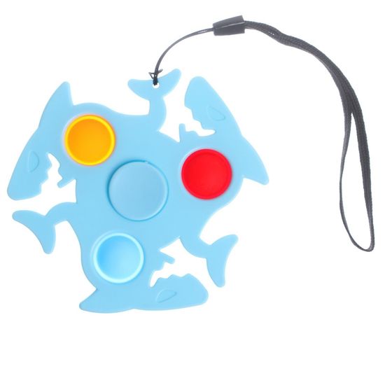 Спиннер "Акула" Симпл Димпл, цвета МИКС