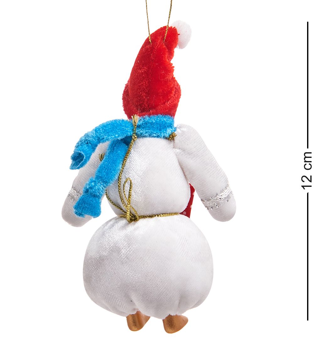 РусКукла RK-826/2 Кукла подвесная «Гном-снеговик»