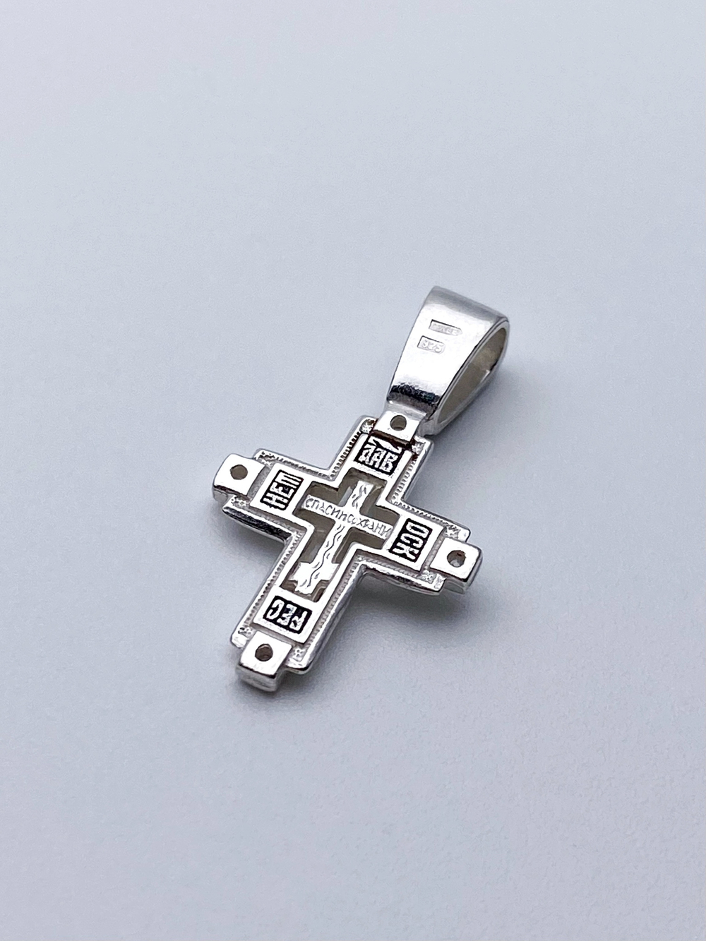 Крест ЛК253 4Ф (Ag 925)