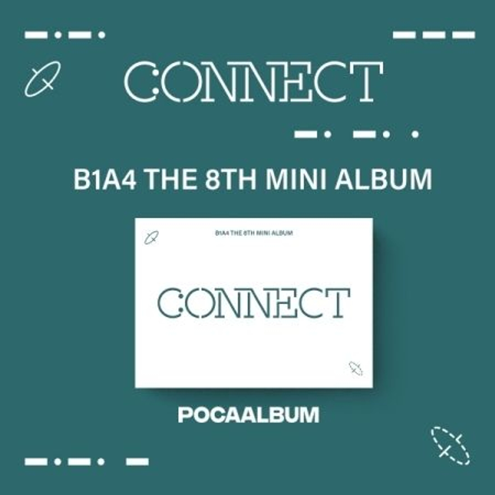 Альбом B1A4 - CONNECT 8th Mini Album POCAALBUM Version