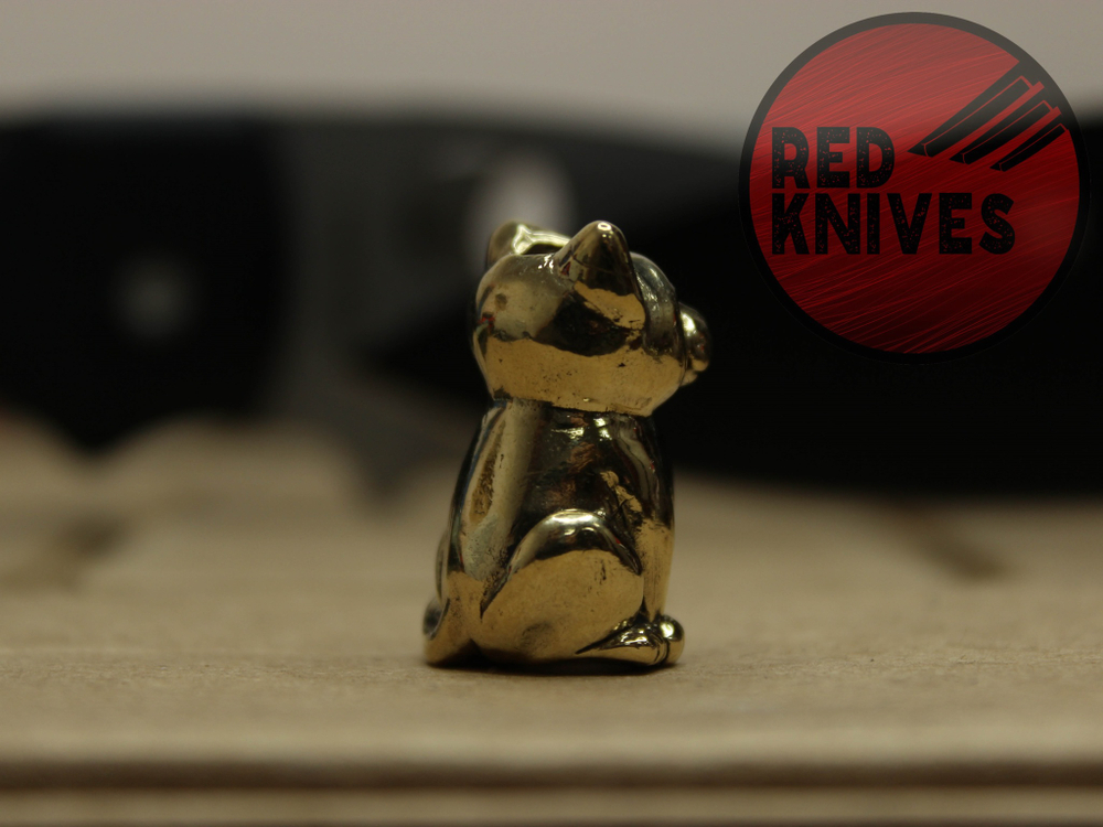 Бусина темлячная "Муська", латунь