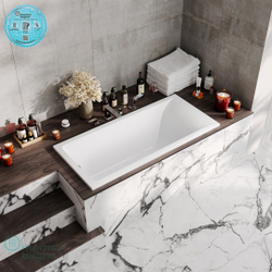 Ванна из литьевого мрамора Marmo Bagno Алесса NEW 180х80