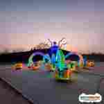 Карусель осьминог «Подводный осьминог» 16 кабинок, 32 места 12,5×12,5×5 м