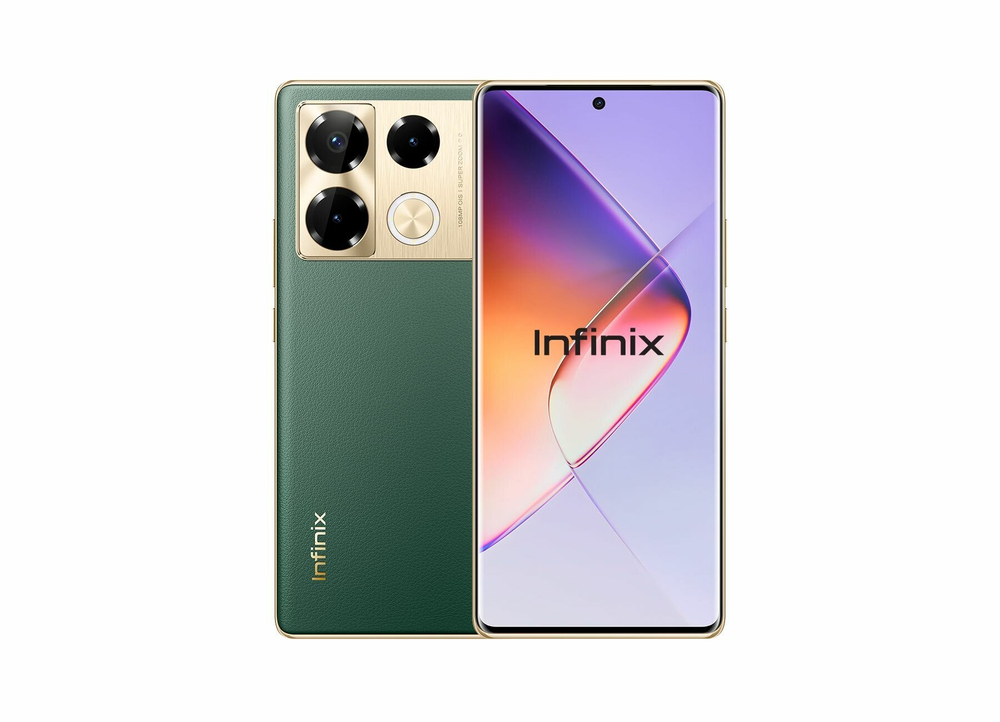 Смартфон Infinix NOTE 40 Pro X6850 256+8 Gb, Android 14, 6.78", 2K QHD, AMOLED,Vintage Green