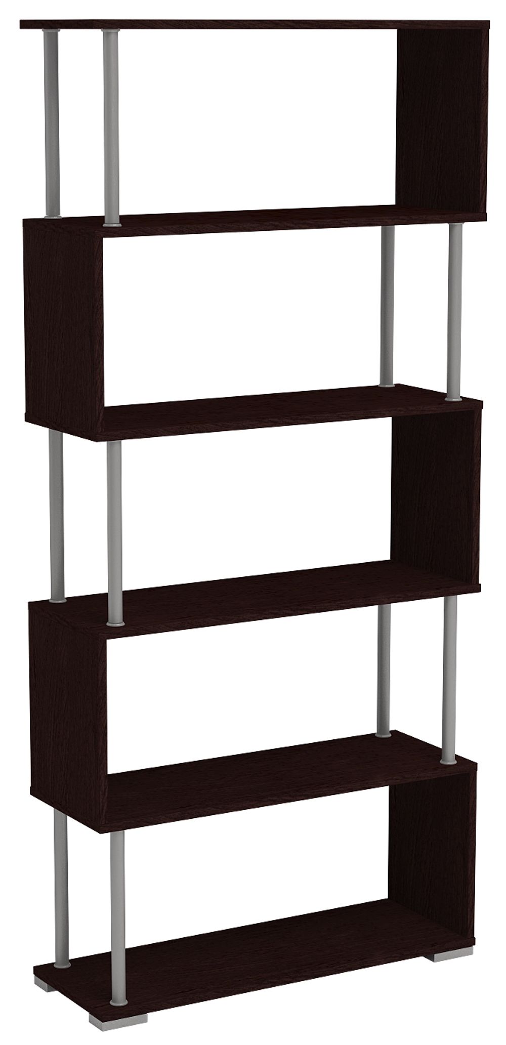 Стеллаж "Касия 1" (венге), ЛДСП, Комфорт-S, г. Ижевск