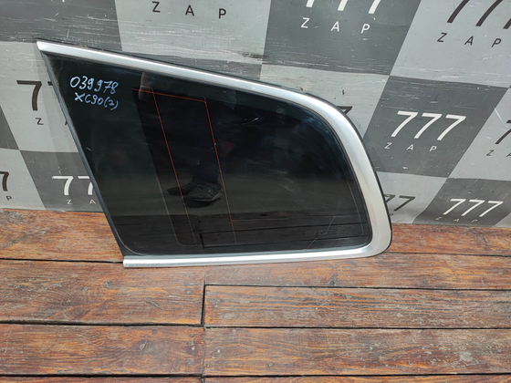 Стекло багажника левое Volvo XC90 2 14-нв Б/У Оригинал 31468145