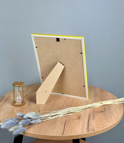 Фоторамка 21х30 см желтая, без фактуры, арт. 2130.746770