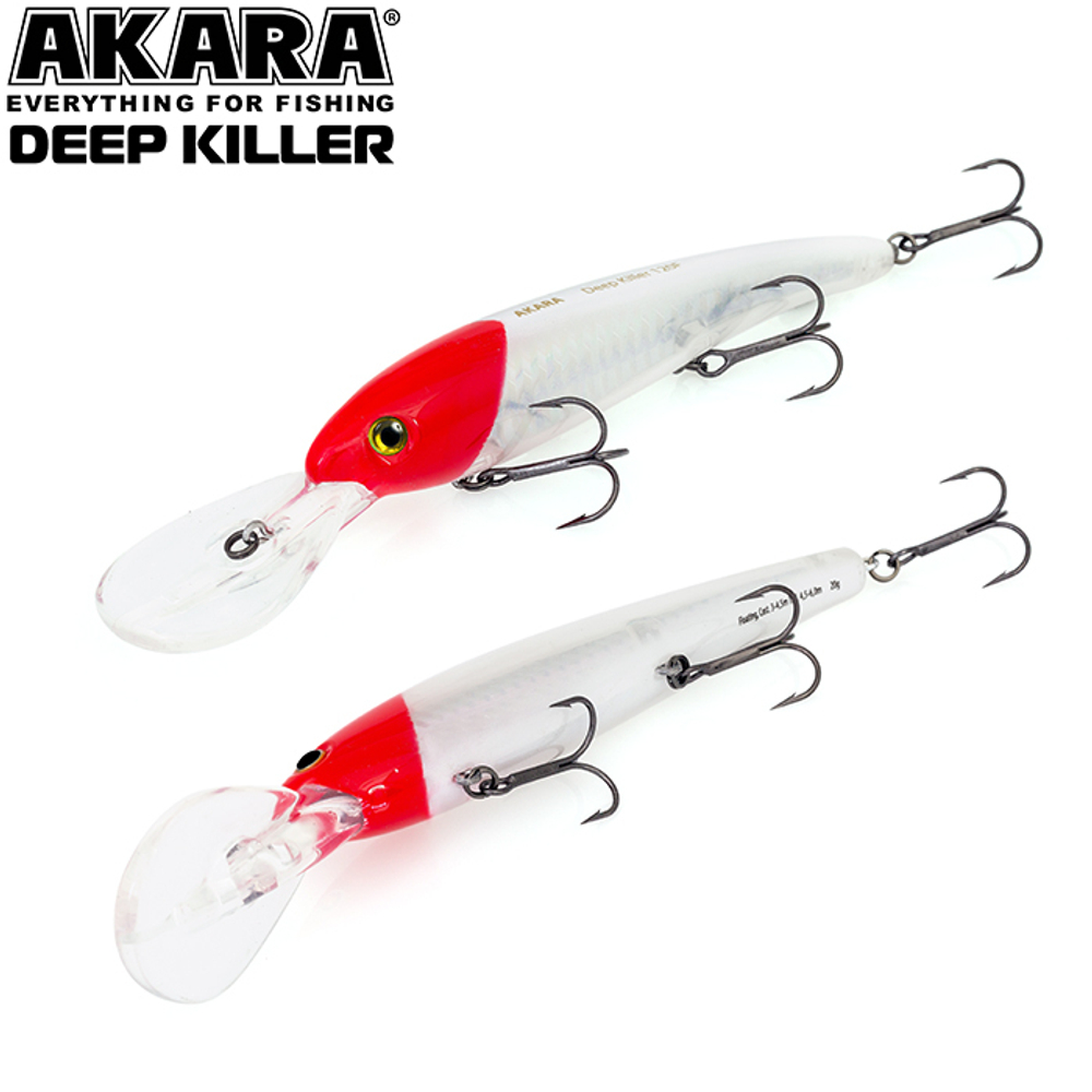 Воблер Akara Deep Killer 120F 20 гр. (5/7 oz 4,7 in) A52