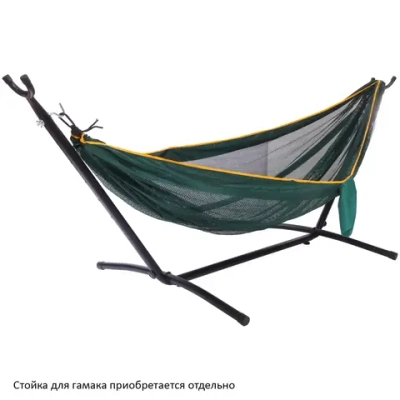 Гамак подвесной SJ-A18-5, 200*150 см, зелёный