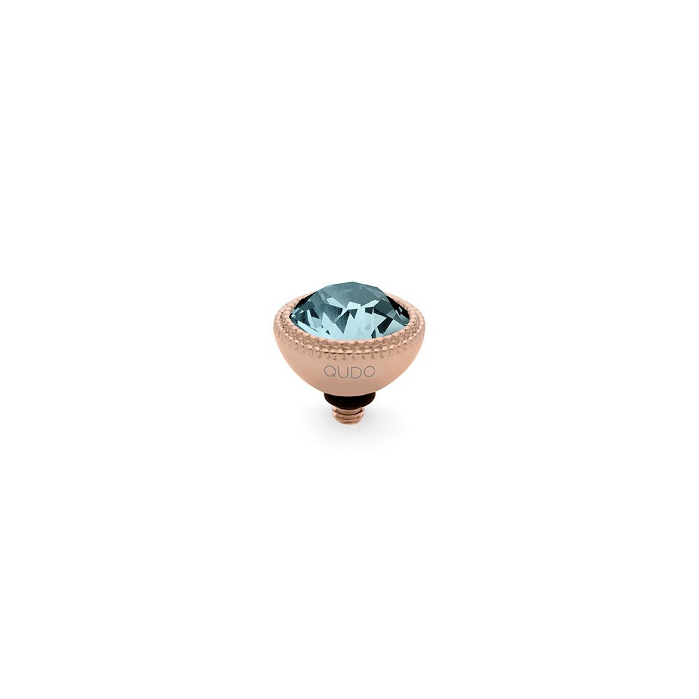 Шарм Qudo Fabero Aquamarine 670679 BL/RG цвет голубой, серебряный