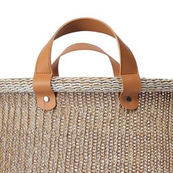 Корзина для хранения Sustainable collection, Ø32х28 см, бежевая