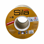 Уплотнитель D, 14х12 мм, 40 м, чер, Sila Pro, SD-55
