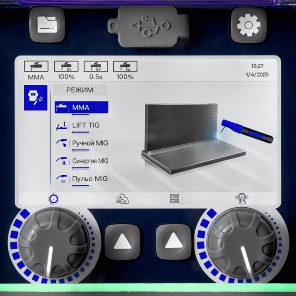ПТК HANKER MIG 200 DP PFC LCD H60 аппарат полуавтоматической сварки 005.400.212