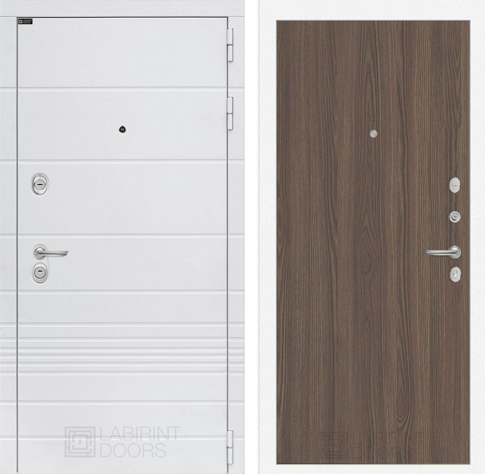 Входная дверь Лабиринт ТРЕНДО - 05 Ясень Темный